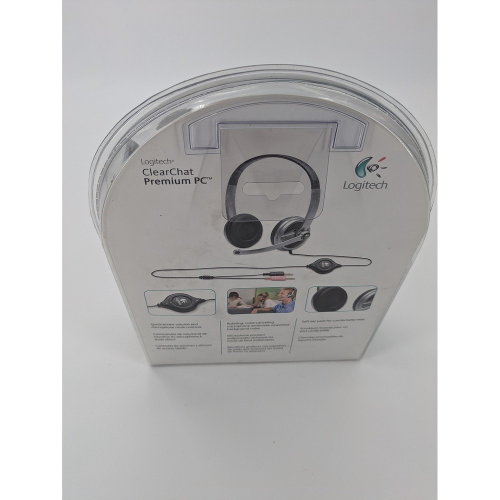 Logitech ClearChat Premium PC Headset Noise Canceling BRAND NEW - Picture 10 of 10